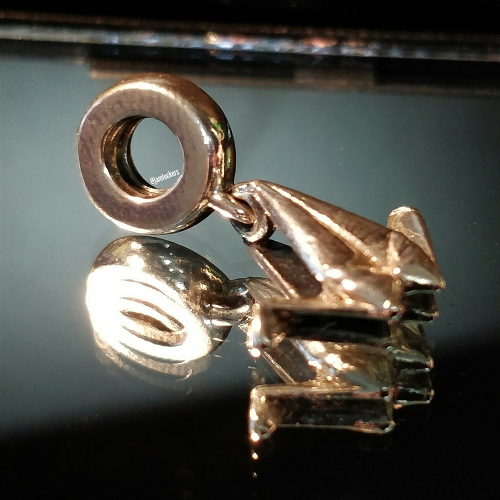 Origami crane dangle charm, Pandora